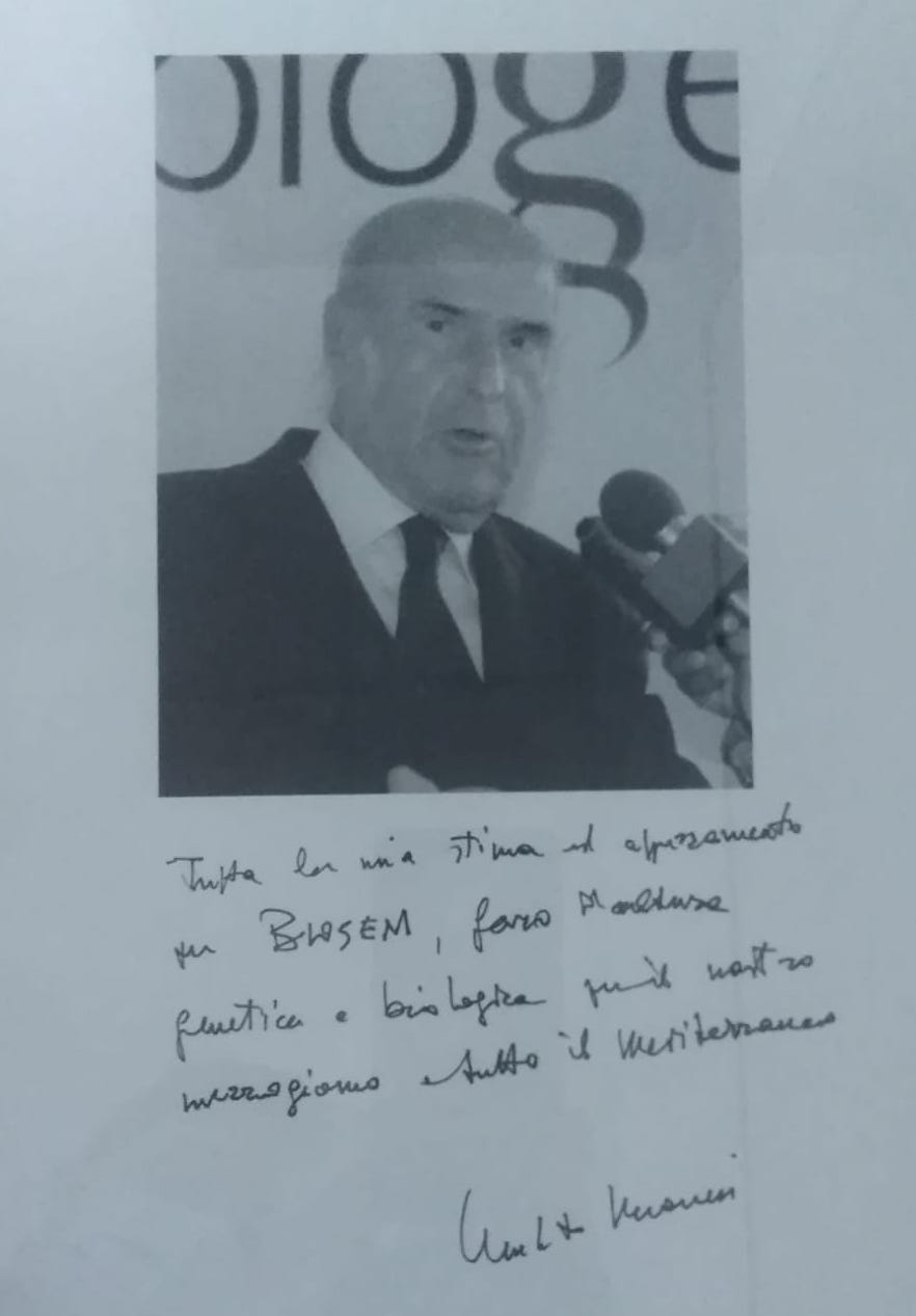 Umberto Veronesi, già Presidente Comitato Tecnico Scientifico Biogem
