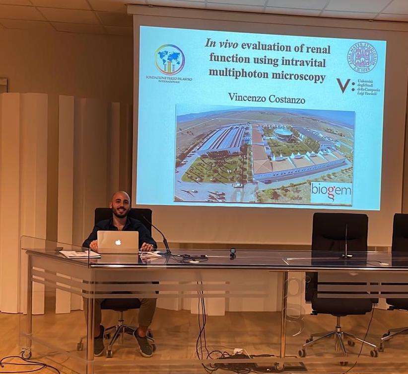 VINCENZO COSTANZO PhD, In vivo evaluation of renal function using intravital multiphoton microscopy