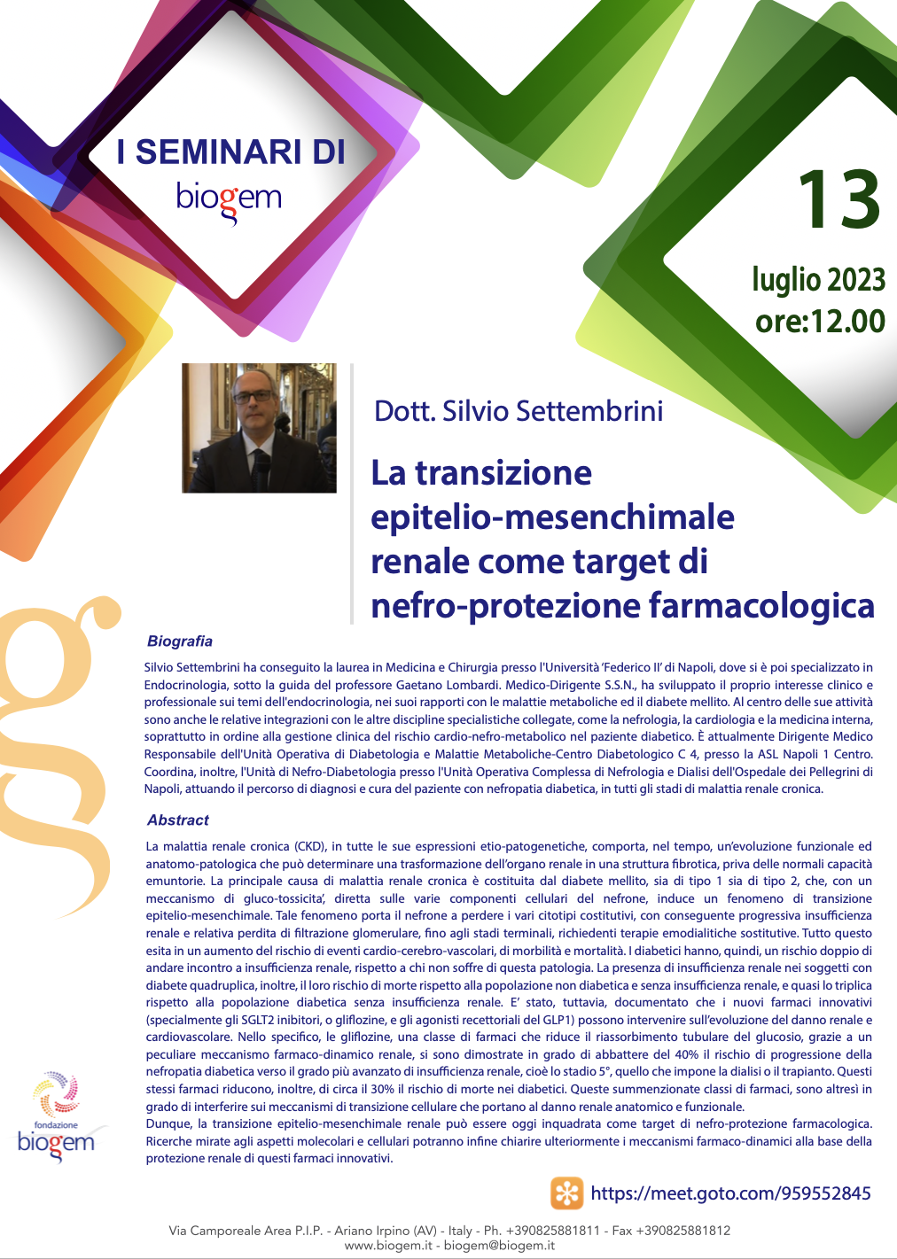 settembrini biogem